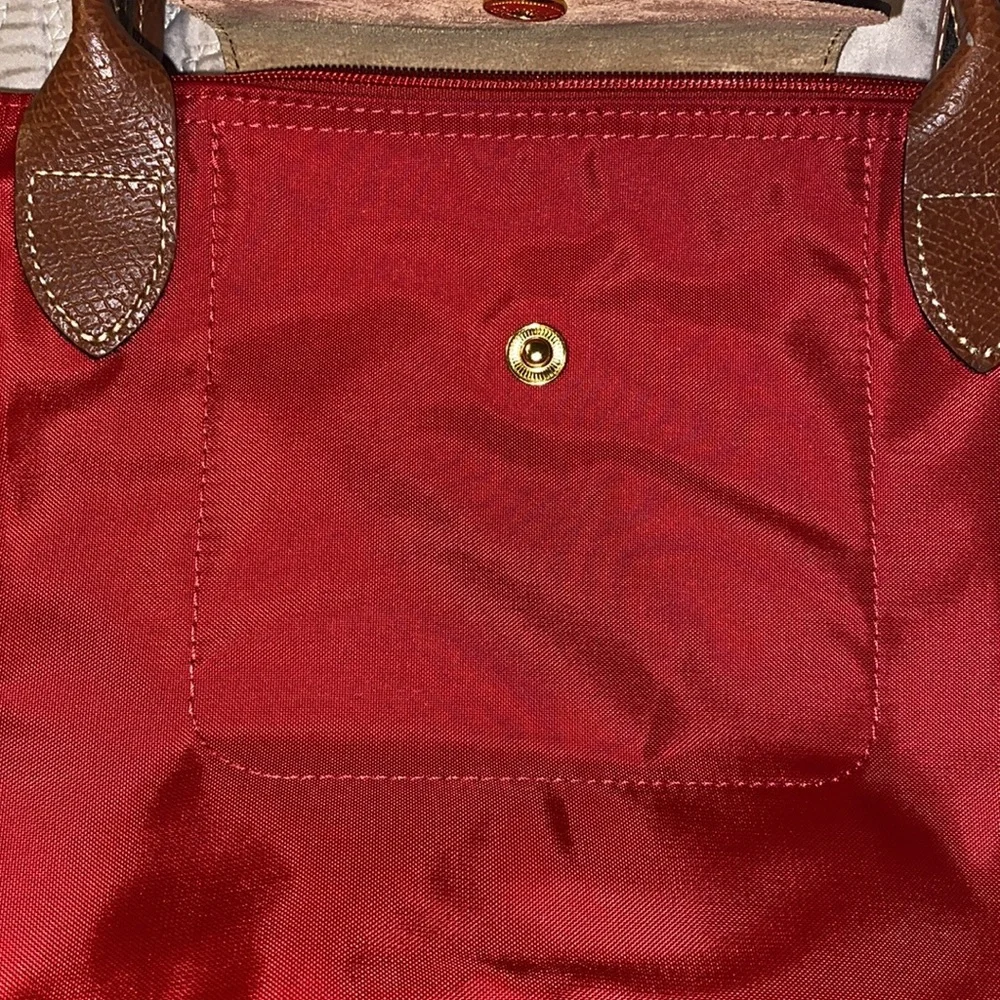 Longchamp Medium Le Pliage - Red - Picture 10 of 10